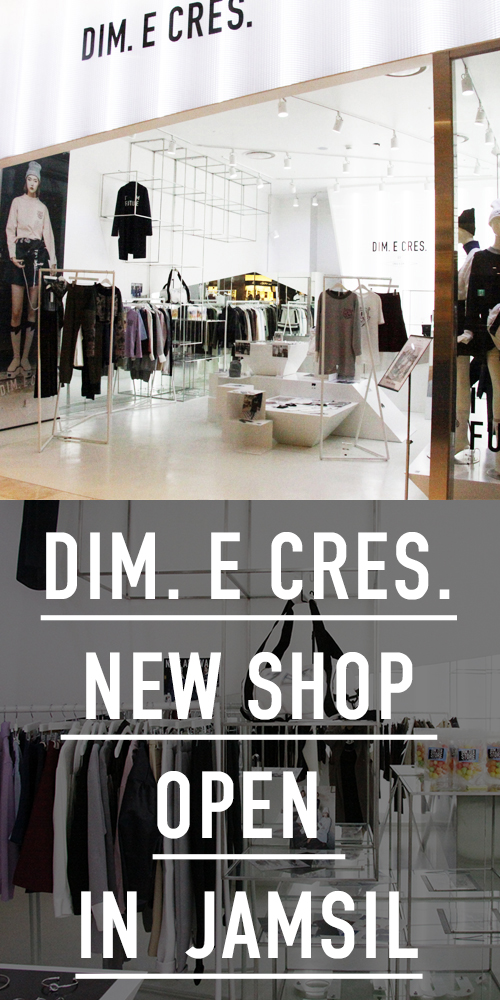DIM. E CRES. NEW SHOP OPEN IN LOTTE SHOPPING MALL JAMSIL